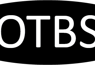 OTBS logo, the letters O, T, B, S in white on a black oval.