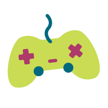 Icon of a video game controller