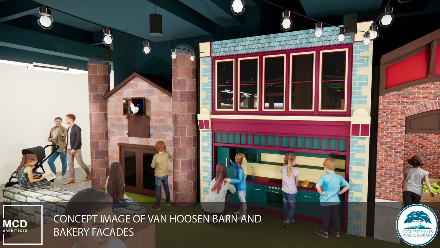 Play are featuring the bakery and a fire station